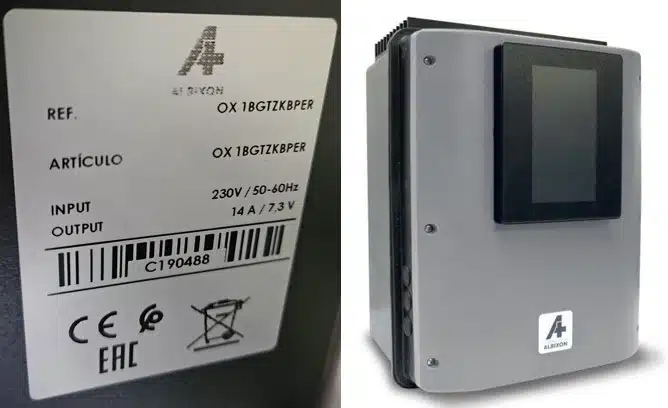 Célula de substituição RCB UVScenic-Oxilife-Aquascenic-Hayward AQR LS - Eletrodo original 20 {%ALT_TEXT%}