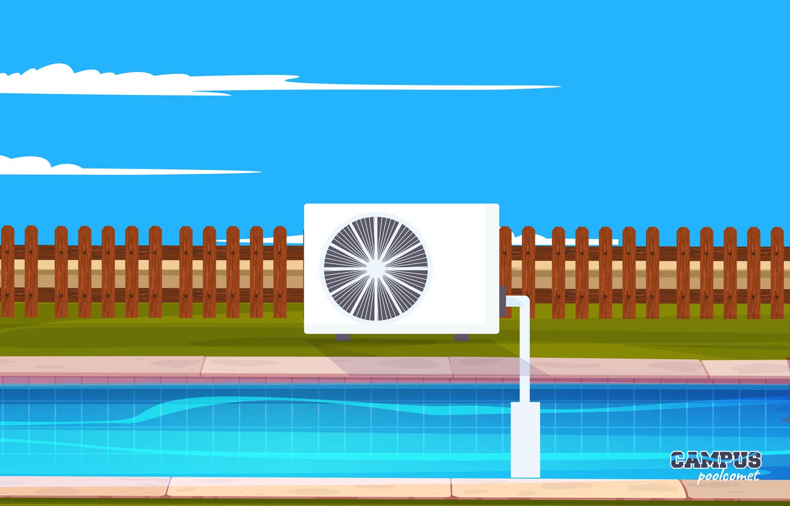 Bombas de calor: calentamiento eficiente de la piscina