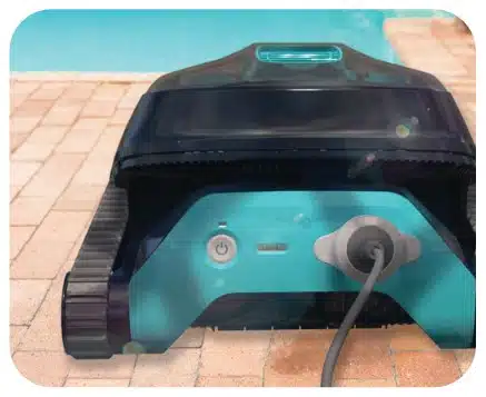 Dolphin Liberty 400 - Robot limpiafondos a bateria sin cable - App movil Bluetooth 33 Carga inductiva para liberty 200