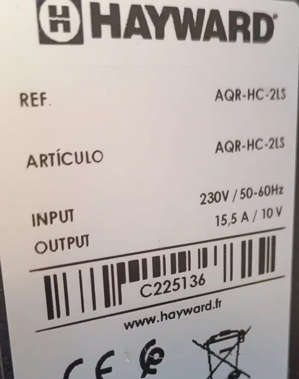 Célula de substituição RCB UVScenic-Oxilife-Aquascenic-Hayward AQR LS - Eletrodo original 28 {%ALT_TEXT%}