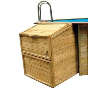 Local tecnico Gre piscina de madera