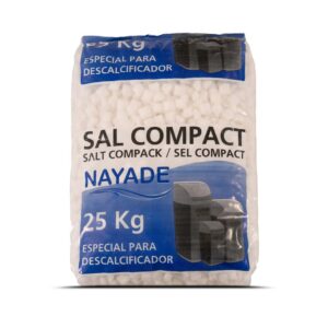 Saco de sal en pastillas Nayade para cloradores salinos y descalcificadores