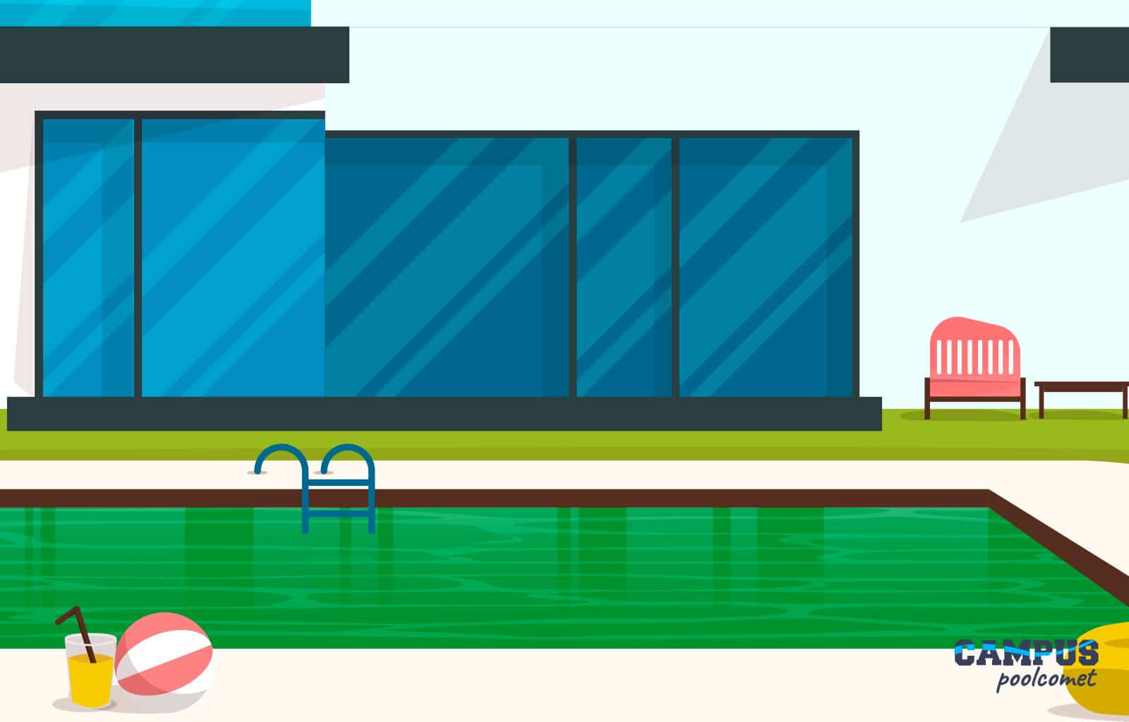 Motivos y soluciones agua verde piscina
