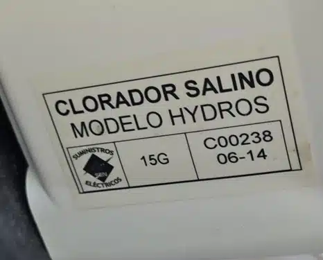 BSV Smart RP/2 - Recambio de celula para clorador salino BSV Concept 57 Modelo Hydros Clorador salino Ibericapool