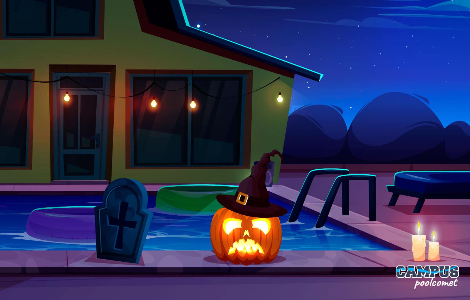 Halloween · Ideas para decorar tu piscina