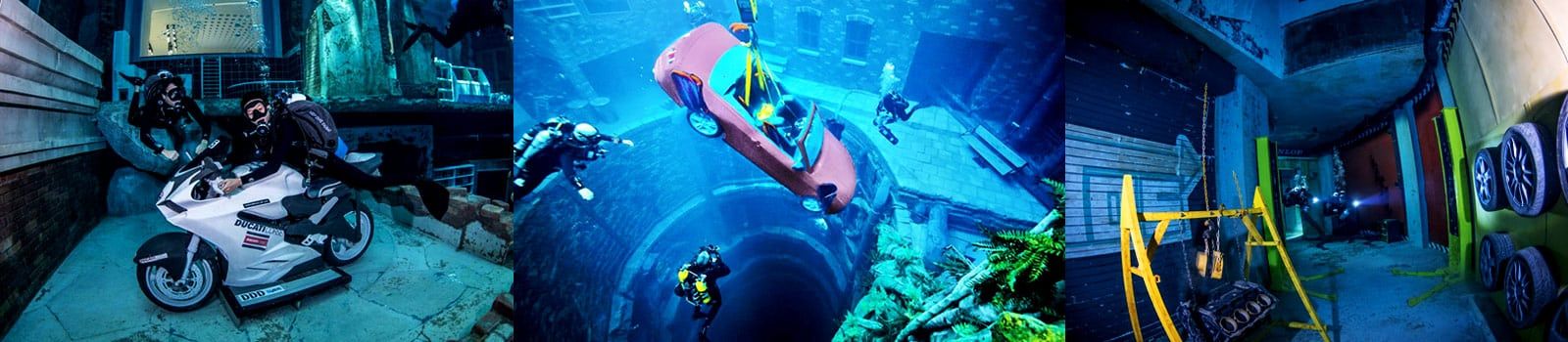 La piscina más profunda del mundo - Deep Dive Dubai