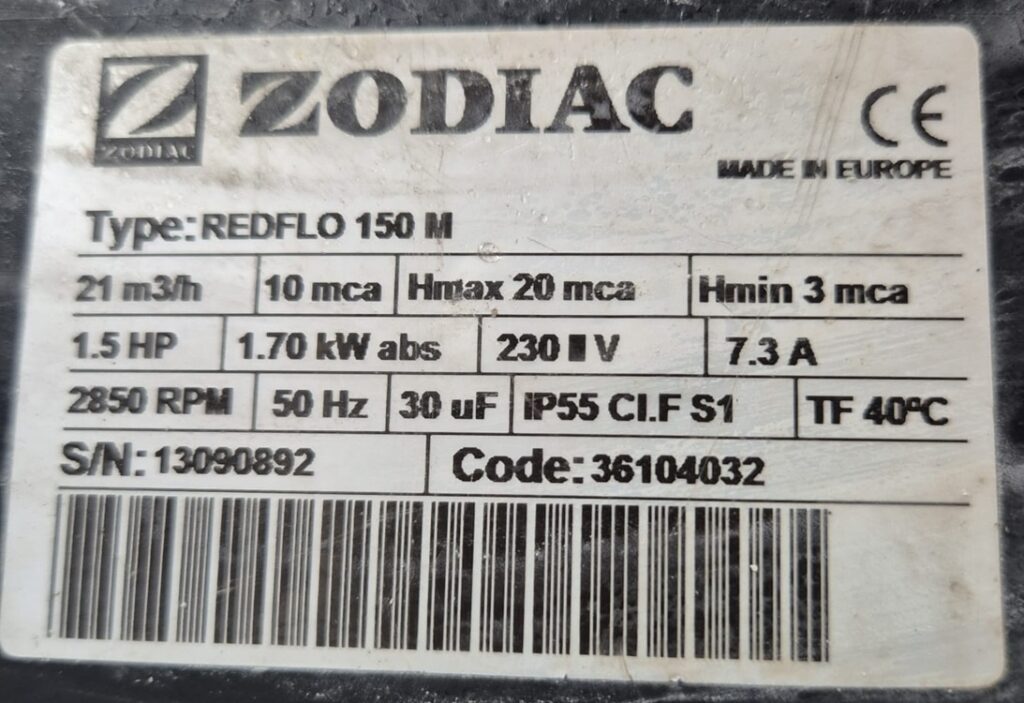 Zodiac RedFlo - Poolpumpe 12 {%ALT_TEXT%}