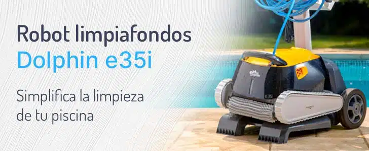 banner robot limpiafondos e35i movil-poolcomet