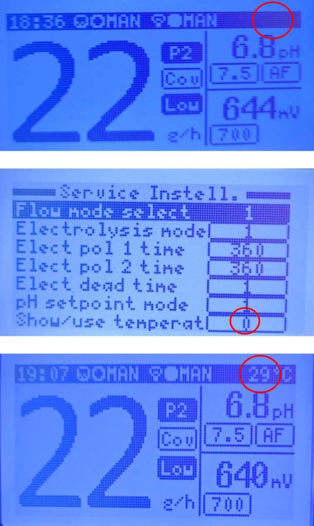 Temperature Probe for Hayward Aquarite SugarValley Kripsol Salt Chlorinator 19 {%ALT_TEXT%}