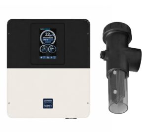 Clorador salino Aquarite plus NG con control wifi ph redox temperatura y control de iluminacion de la piscina
