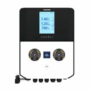 Hayward PRO Chem duo sistema de medicion de ph, cloro, redox y temperatura dosificacion para piscina publica poolcomet