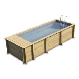 Piscina de madera BWT Pool’n Box 620x250x133