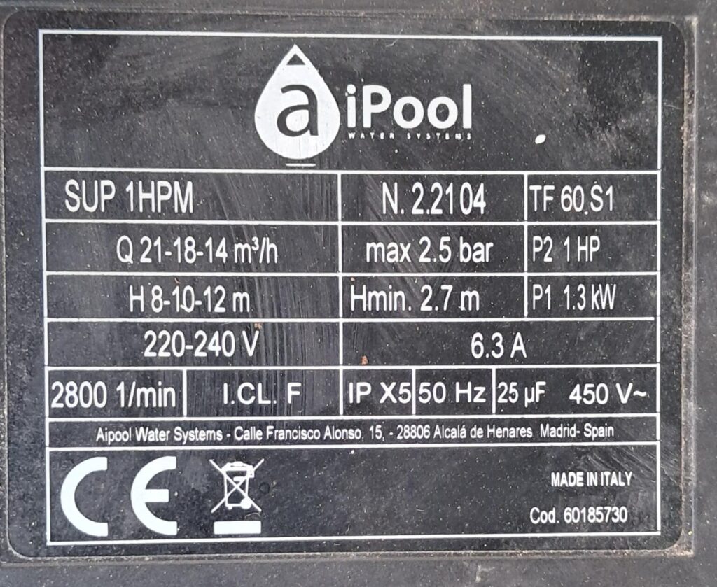 Aipool SUP 100M – Kompatible Poolpumpe 9 {%ALT_TEXT%}