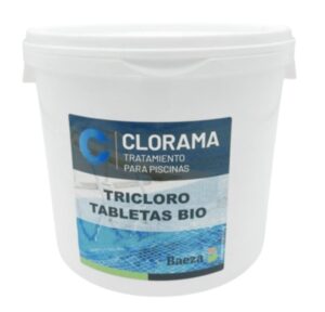 Tratamiento piscina Clorama Tricloro tabletas Bio