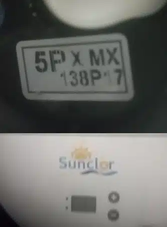 Recambio de Célula mixta en T Pool Technologie TMX - 3PTMX, 5PTMX, 7PTMX, 9PTMX 35 5PXMX CELULA CLORADOR SUNCLOR