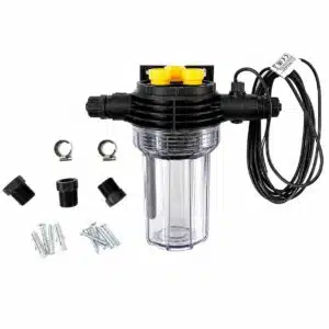 SEKO PSS8 porta elettrodi bypass con vano elettrodi trasparente PoolComet