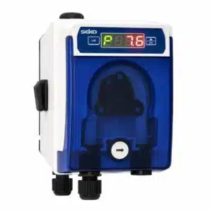 Pool One Seko Ph – pH-Regel- und Dosierpumpe für Schwimmbäder mit segmentiertem LCD-Display