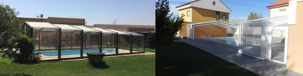 Cupoline Móvel - Cobertura de piscina em cúpula