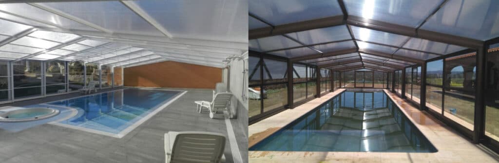 Cupoline Móvel - Cobertura de piscina em cúpula