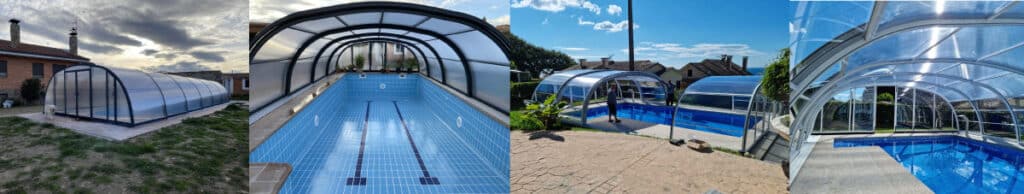 Iglu Plus - Cobertura de piscina em cúpula 50 Iglu Plus - Cobertura de piscina em cúpula
