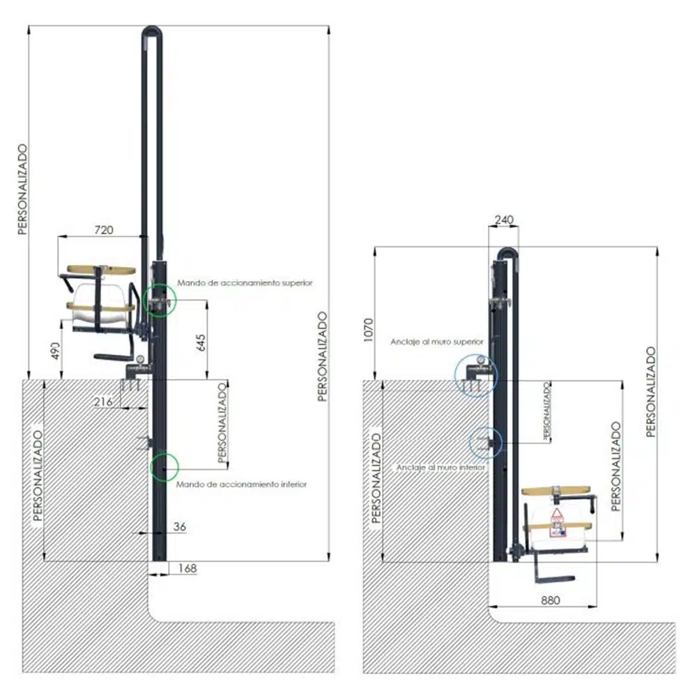 Schwimmbad-Hebevorrichtung METALU Hydraulische Hebevorrichtung für Schwimmbecken 16 technisches datenblatt metalu hydraulischer ponton lift