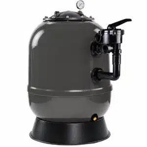Schwimmbadfilter, Modell Anthrazit QP, mit Polyester-Laminatbeschichtung