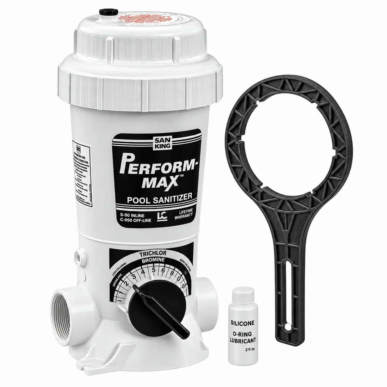 Chlorine and Bromine Tablet Dosing Unit, 4 kg Capacity - QP 4000 500060 - Sani King Perform Max 940 2 Sani King Perform Max Model 4000 qp PoolComet Chemical Dosing System for Swimming Pools