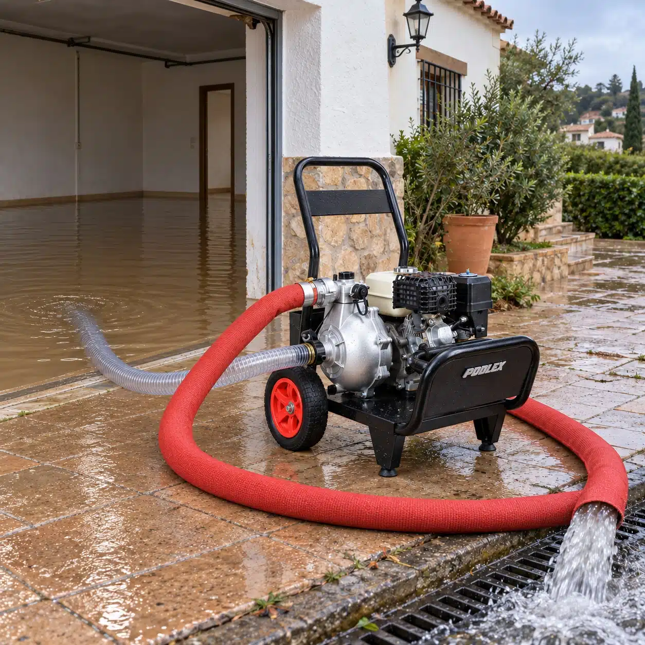 Kit anti inundaciones para PoolSAM - Incluye boya y manguera especial 5 Kit anti inundacion poolsam con manguera y boya para aguas grises